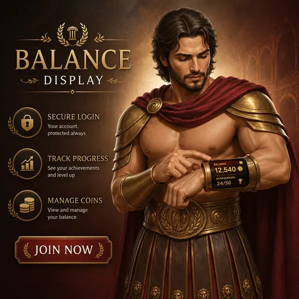 Player logging into Legiano Casino dashboard to track balance and achievements